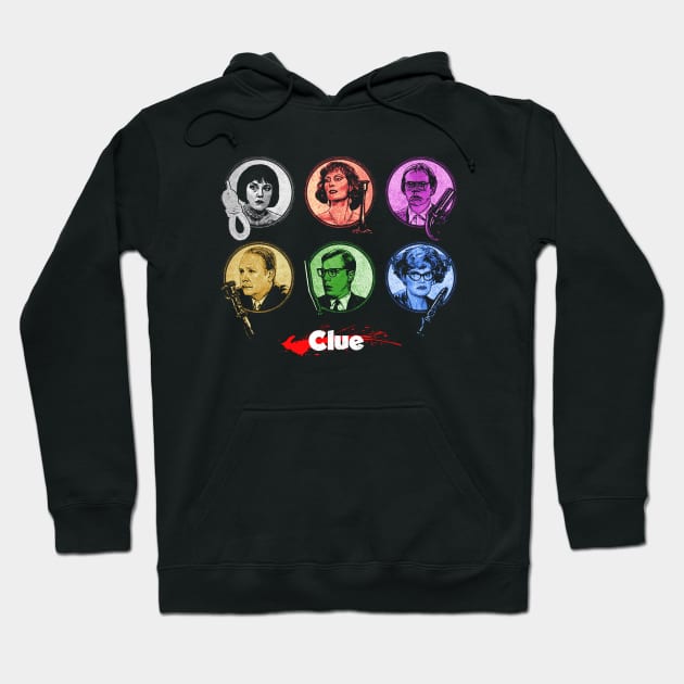 Clue Vintage 80's Hoodie by OliverIsis33